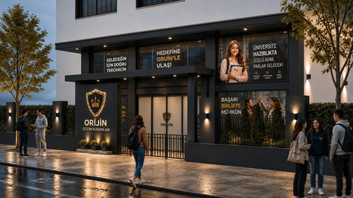 Orijin Konsept Lise kampüs girişi